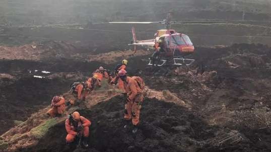 Cenas chocantes do desastre em Brumadinho. Assista!