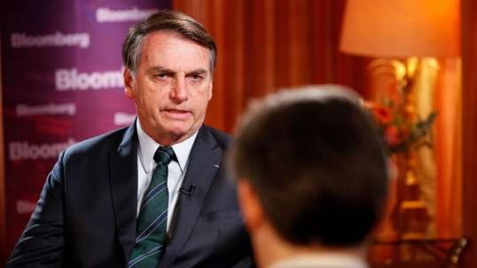 Bolsonaro Concede entrevista a Bloomberg