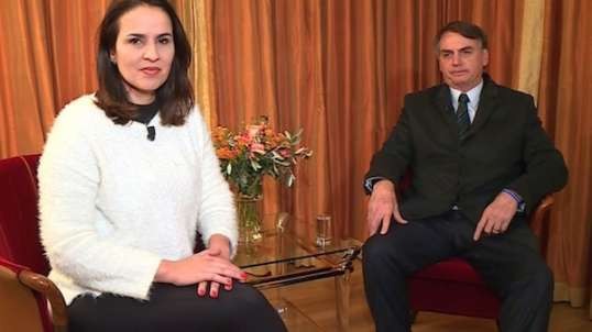 Presidente Bolsonaro em entrevista exclusiva em Davos