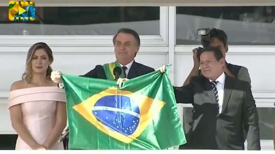 Discurso do Presidente Jair Bolsonaro no Parlatório