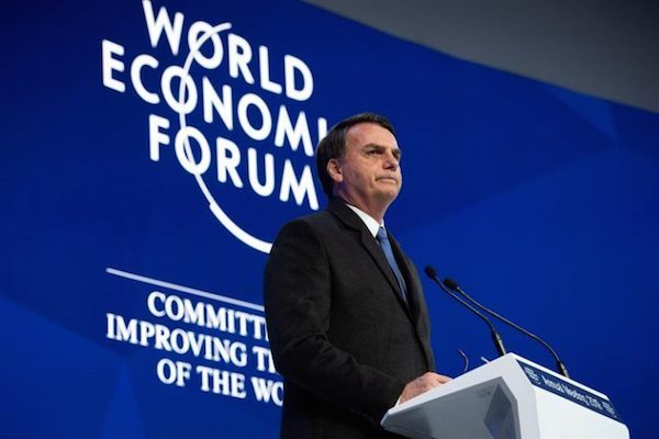 Bolsonaro está voltando de Davos, missão cumprida. - Pátria Digital
