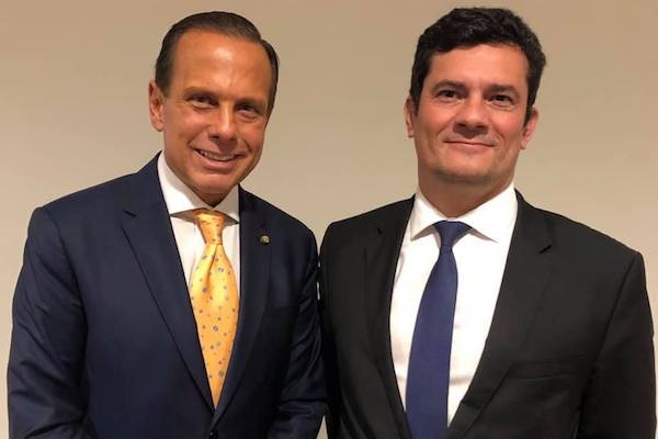 Doria e Moro: União e Estado contra o crime organizado. - Pátria Digital