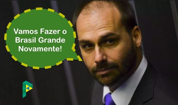Eduardo Bolsonaro, Rebate Polêmica Sobre Imigrantes Brasileiros. Mais Uma Distorção da Extrema Mídia Assista o vídeo! - Pátria Digital