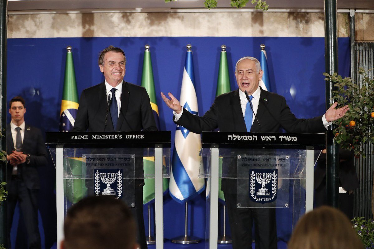 Jair Bolsonaro confirma escritório diplomático em Jerusalém. Assista o vídeo! - Pátria Digital