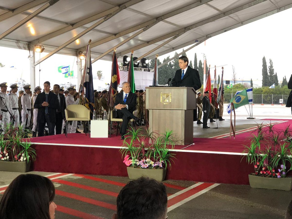Bolsonaro faz pronunciamento em Israel. Assista o vídeo! - Pátria Digital