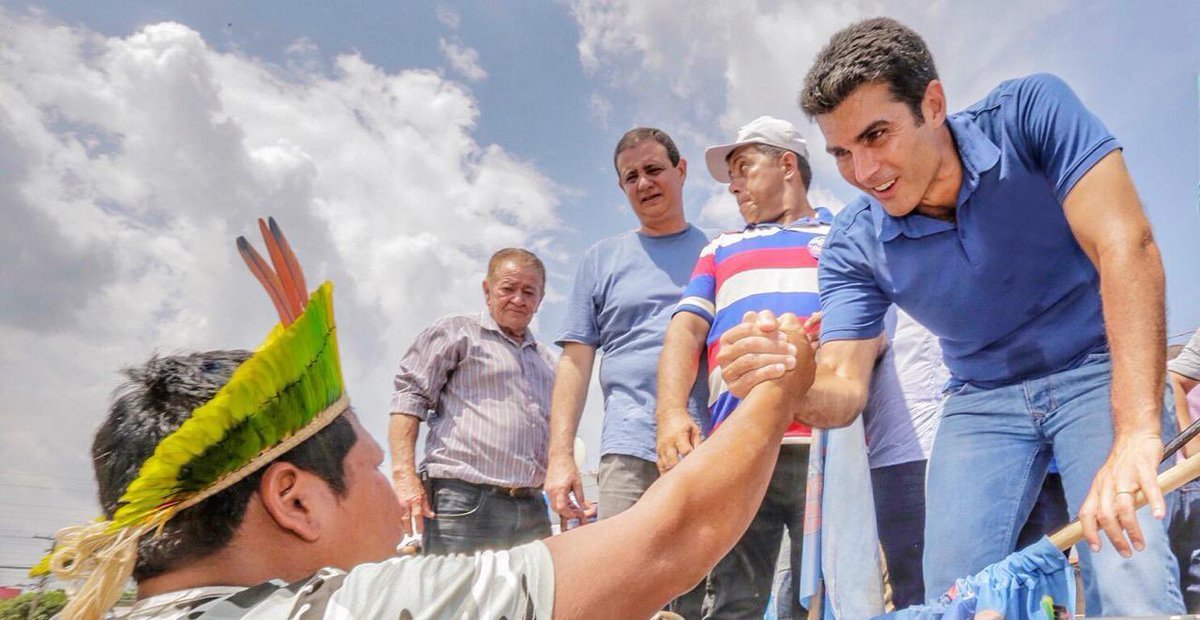 Governador Helder homenageia povo indígena. - Pátria Digital