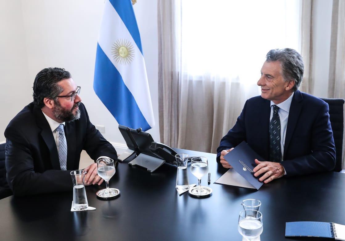 Ministro das Relações Exteriores do Brasil faz visita oficial à Argentina. - Pátria Digital