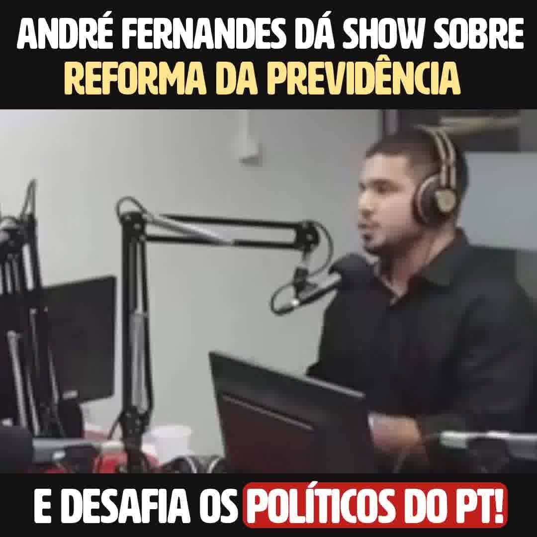 André Fernandes - André Fernandes explica a reforma da... | Facebook