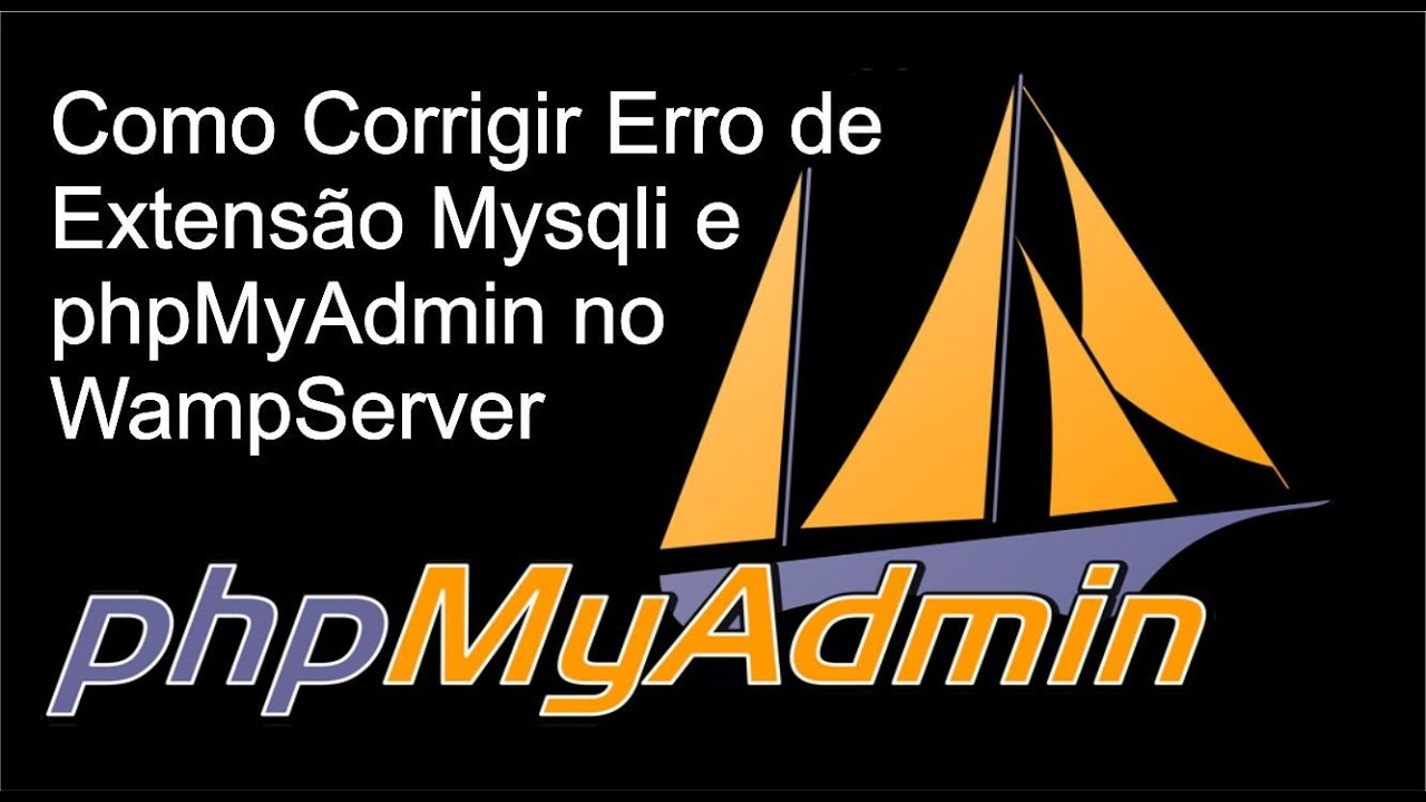 #webdesign  Como Corrigir erro de extensão mysqli e PHPMyAdmin no Wampserver 3 1 4