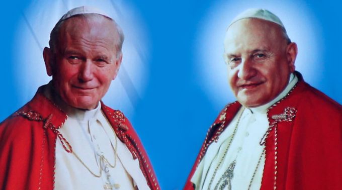 Celebramos 5 anos da canonização de São João Paulo II e São João XXIII