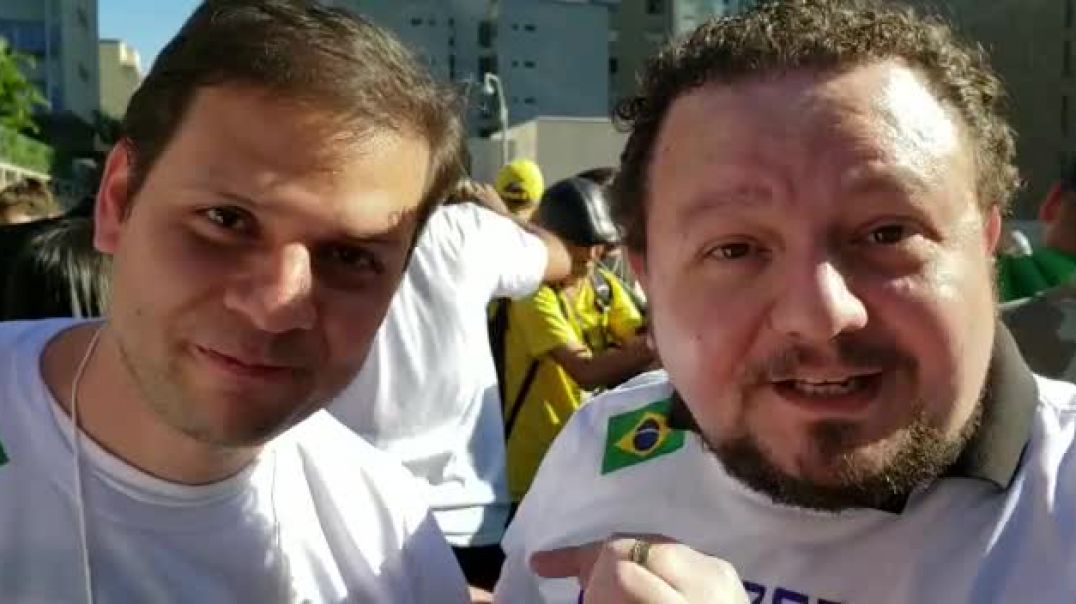 Bruno Jonssen e Moises no Pátria Digital - Manifestações na Av Paulista 26-05-2019