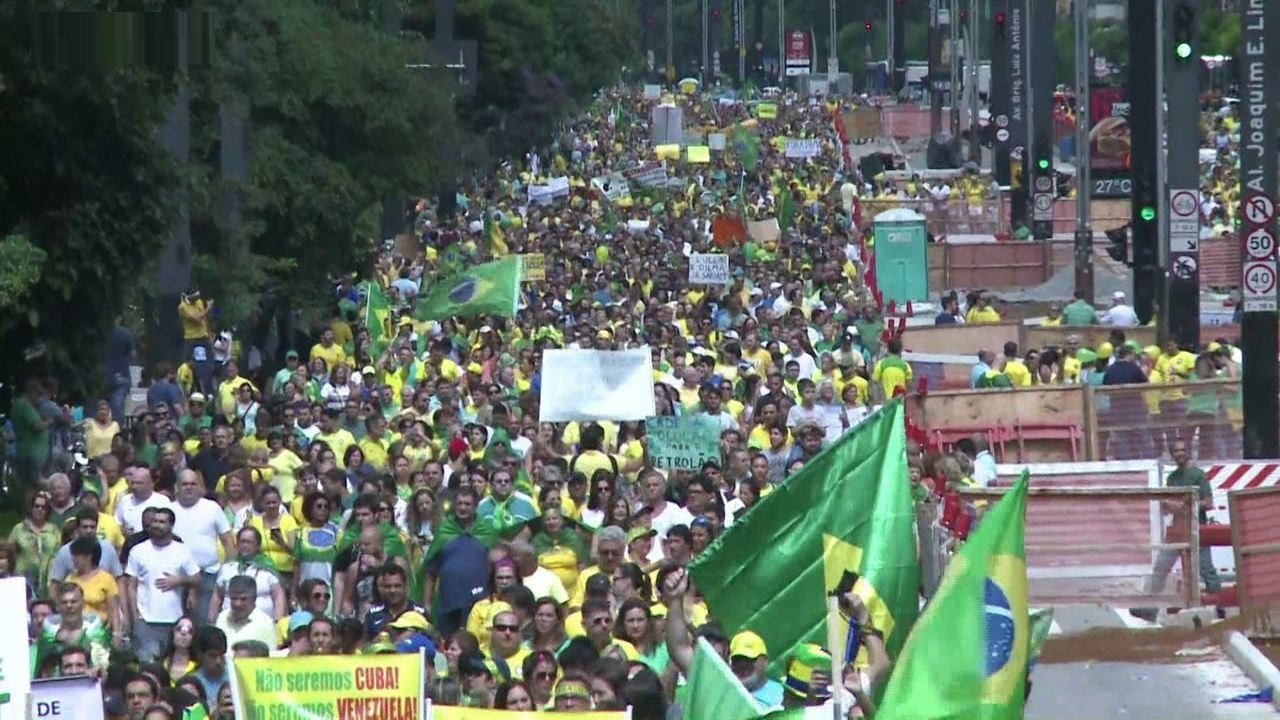 Mais de 350 cidades confirmadas até agora para o manifesto de domingo - Terça Livre TV