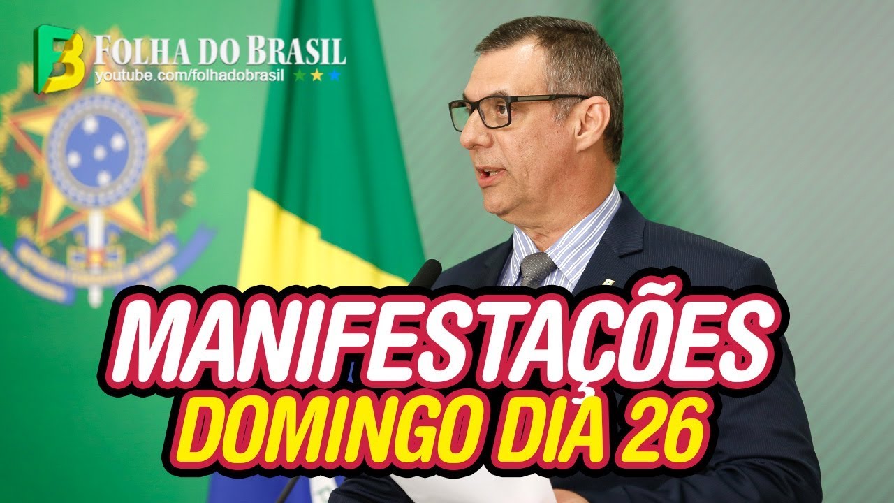 AGORA! Bolsonaro manda recado sobre as Manifestações de Domingo dia 26