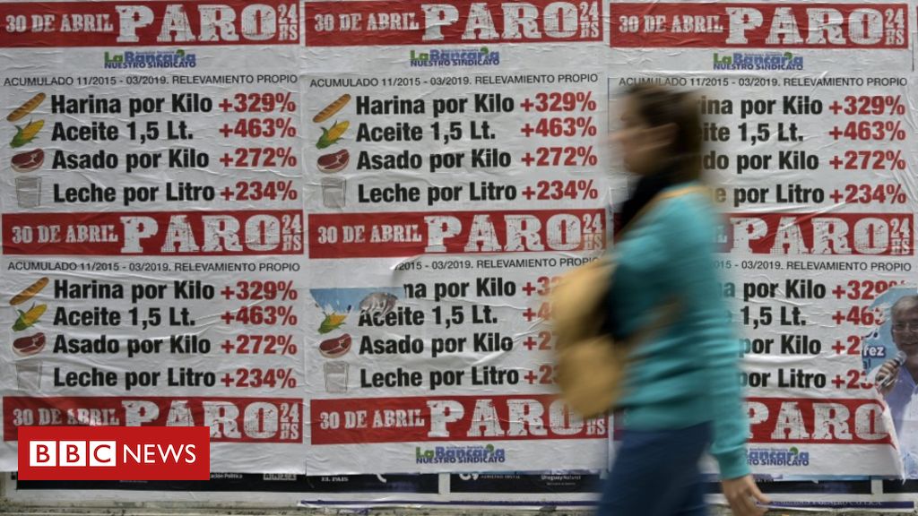 Crise na Argentina: por que é preciso ir a 3 supermercados para comprar um produto - BBC News Brasil