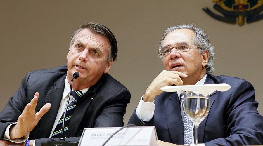 Jair Bolsonaro desfaz narrativa de atrito com Paulo Guedes - RENOVA Mídia
