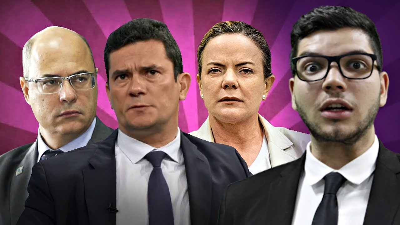 Pirou de vez? Gleisi acusa Moro de CORRUPÇÃ0 por conta de vaga no STF e pede PRISÃ0 de Witzel