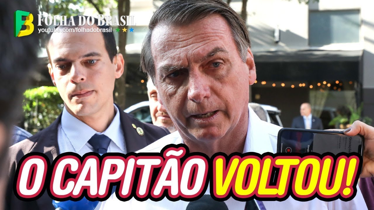 Bolsonaro denuncia a Globo, esculacha Folha de São Paulo, detona Lula e desmente jornalista!