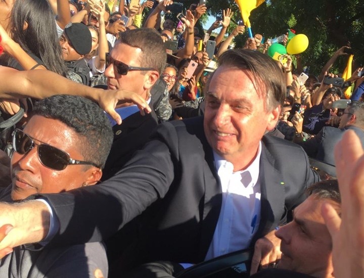 Bolsonaro faz primeira viagem oficial ao Nordeste. Assista o vídeo! - Pátria Digital