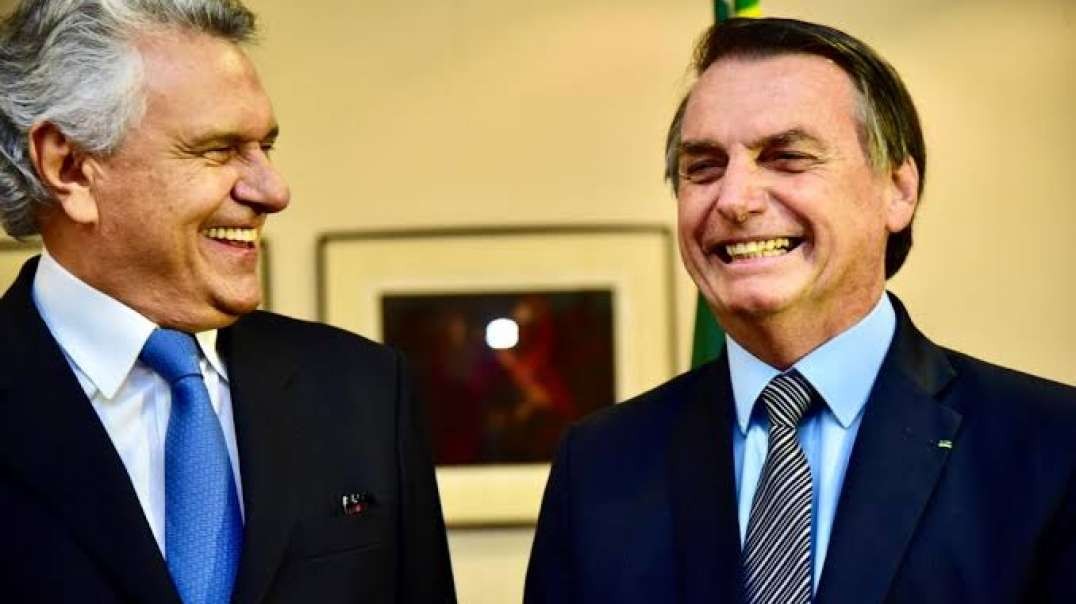 Ronaldo Caiado faz emocionante discurso de boas vindas a Bolsonaro