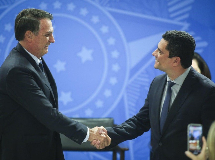 Bolsonaro diz que Moro é um homem símbolo que quer mudar o Brasil - Pátria Digital