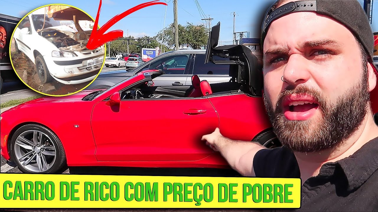 CARROS DE RICO PELO PREÇO DE UM CELTA NOS ESTADOS UNIDOS