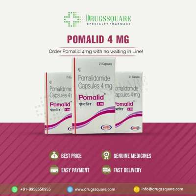 Pomalid 4 mg Capsule - Natco Pomalidomide Profile Picture