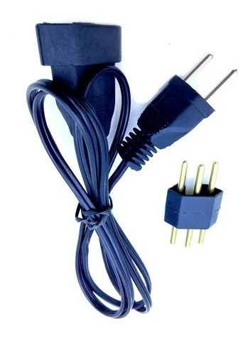 Cabo M/f M050 + Adaptador 6 Pinos Ligação Auto Transformador | Parcelamento sem juros