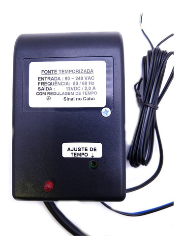 Fonte Automática Temporizada Saída 12 Vdc 2 A | Parcelamento sem juros