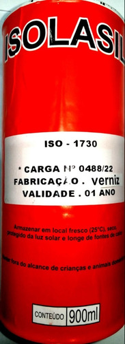 Isolasil Verniz Iso1730 Ar Eletro Isolante Secagem Ao Ar | Parcelamento sem juros