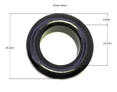 Ferrite Toroide 23  14  8 Nt 1700  I P 12 R Kit = 10 Pçs | Parcelamento sem juros