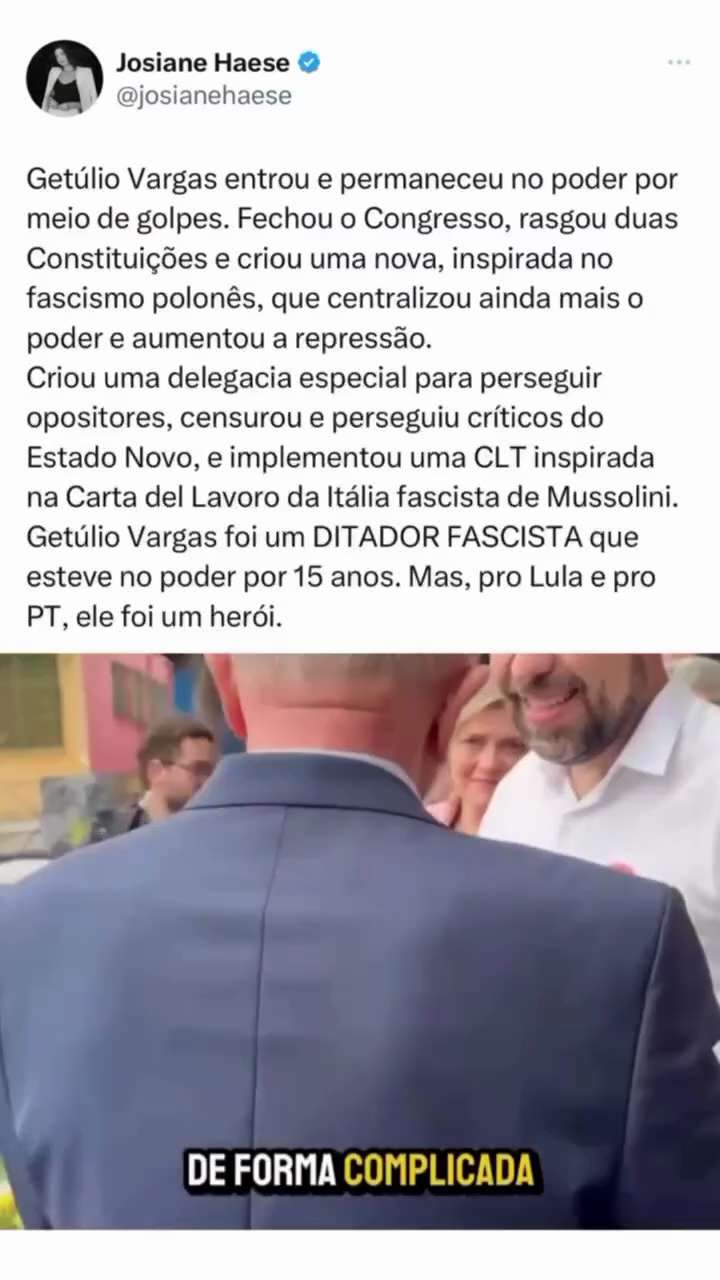 ROSA M W WOBETO on GETTR : ? É incrível como o ?molusco e seus asseclas SEMPRE se direcionam à homenagear ditadores e criminosos. ? Porque será???!...