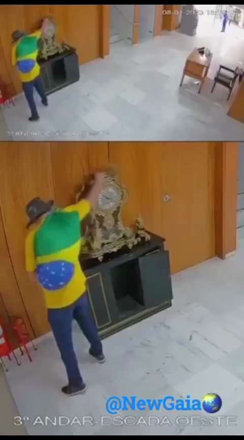 Marcos Borkowski on GETTR: MAIS IMAGENS DOS BANDIDOS EM AÇÃO NO 8 DE JANEIRO,...