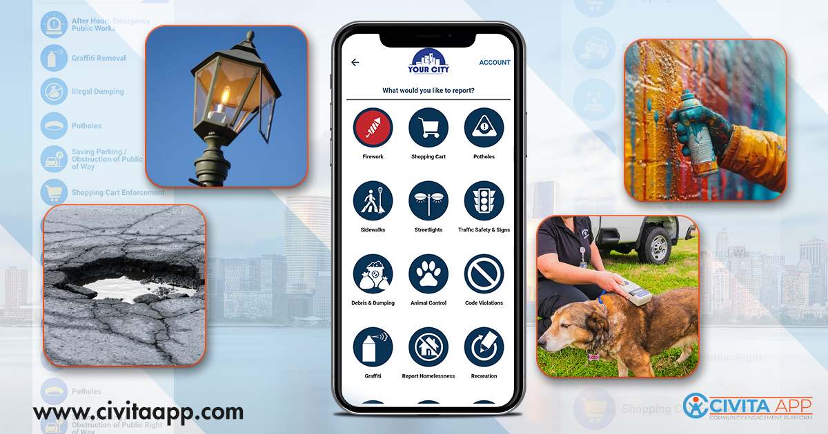 How a 311 Mobile App Makes City Issue Reporting Quick and Easy