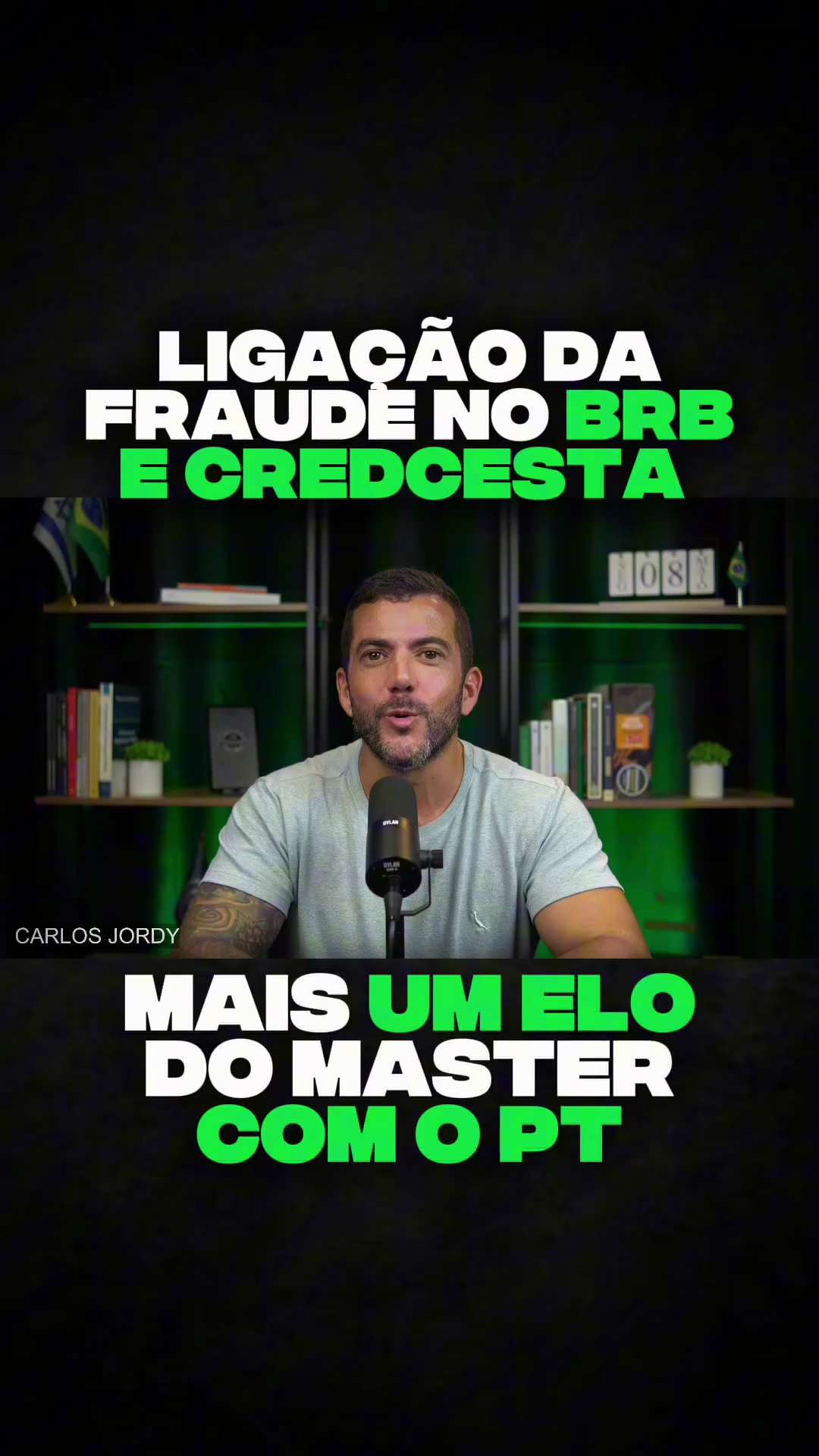 Carlos Jordy on GETTR: Lula e petistas fingem ser a favor da CPMI do Mast...