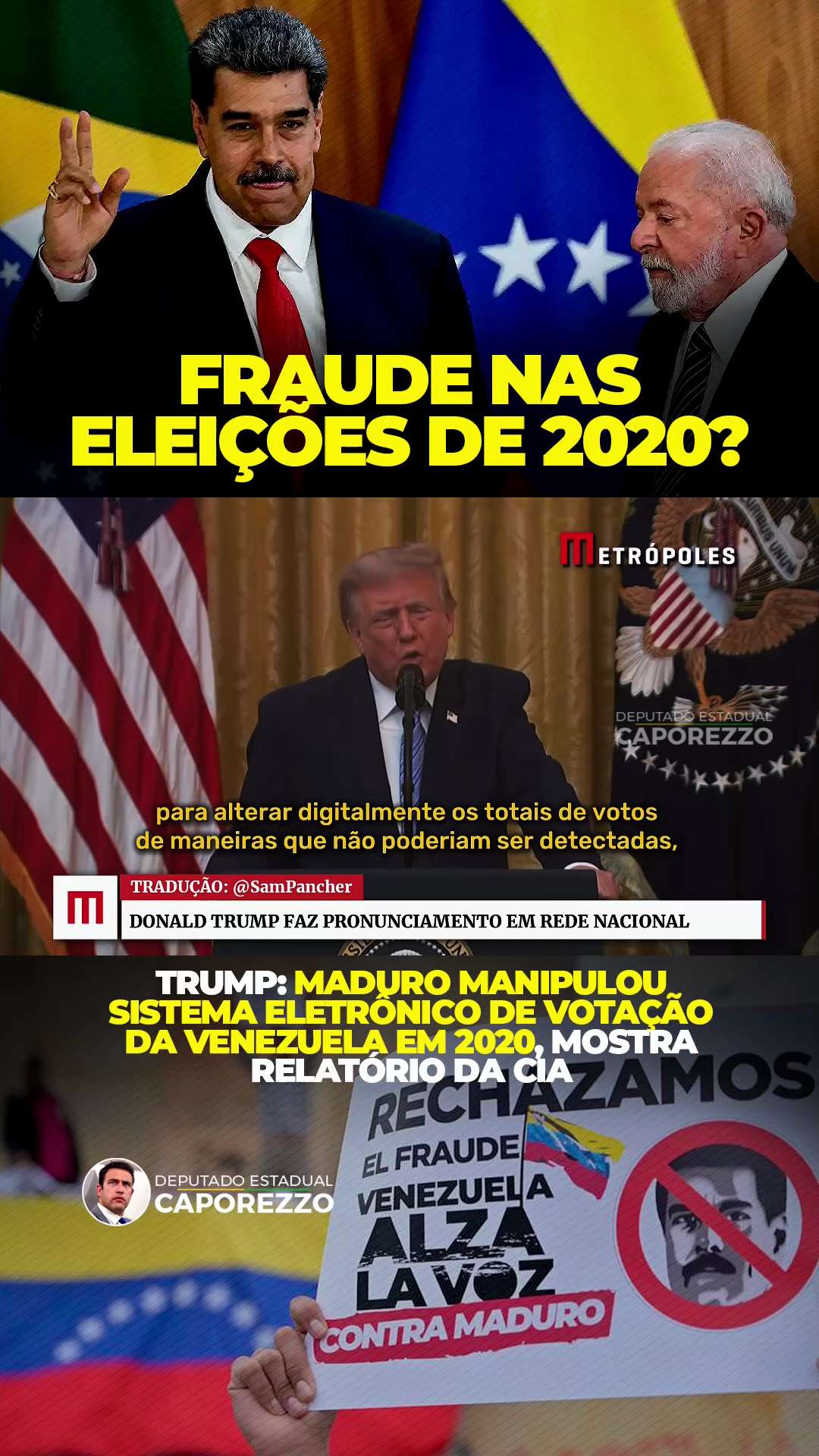 CaporezzoDM on GETTR: FRAUDE NAS ELEIÇÕES?Siga @caporezzodmA históri...