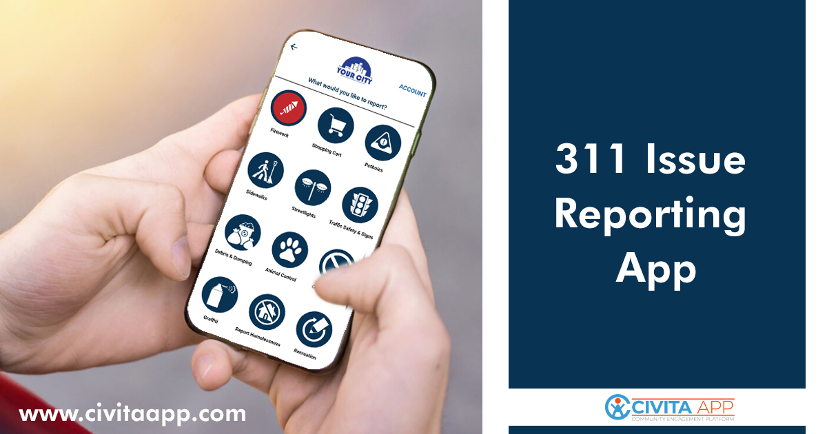 311 Mobile App for Easy Issue Reporting and Service Tracking