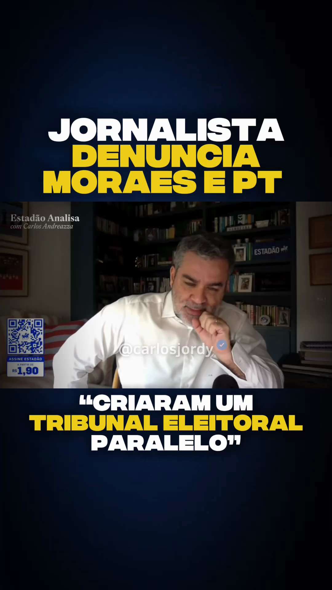 Carlos Jordy on GETTR: Alexandre de Moraes, em parceria com o PT, está tr...
