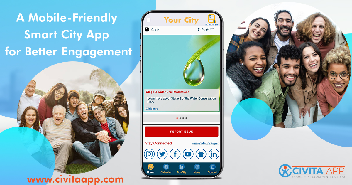 Civita App: A Mobile-Friendly Smart City App for Better Engagement